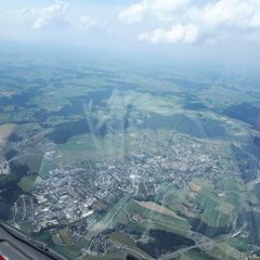 Verortung via Georeferenzierung der Kamera: Aufgenommen in der Nähe von Lasberg, Österreich in 2200 Meter